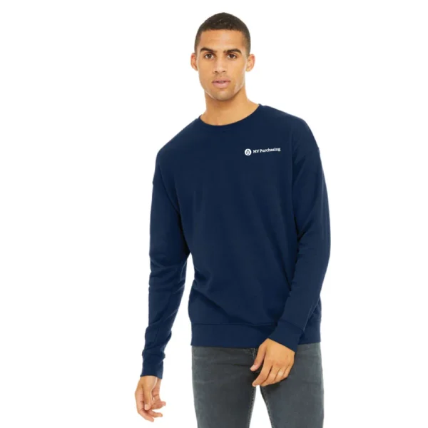 BELLA+CANVAS® Unisex Sponge Fleece Drop Shoulder Sweatshirt